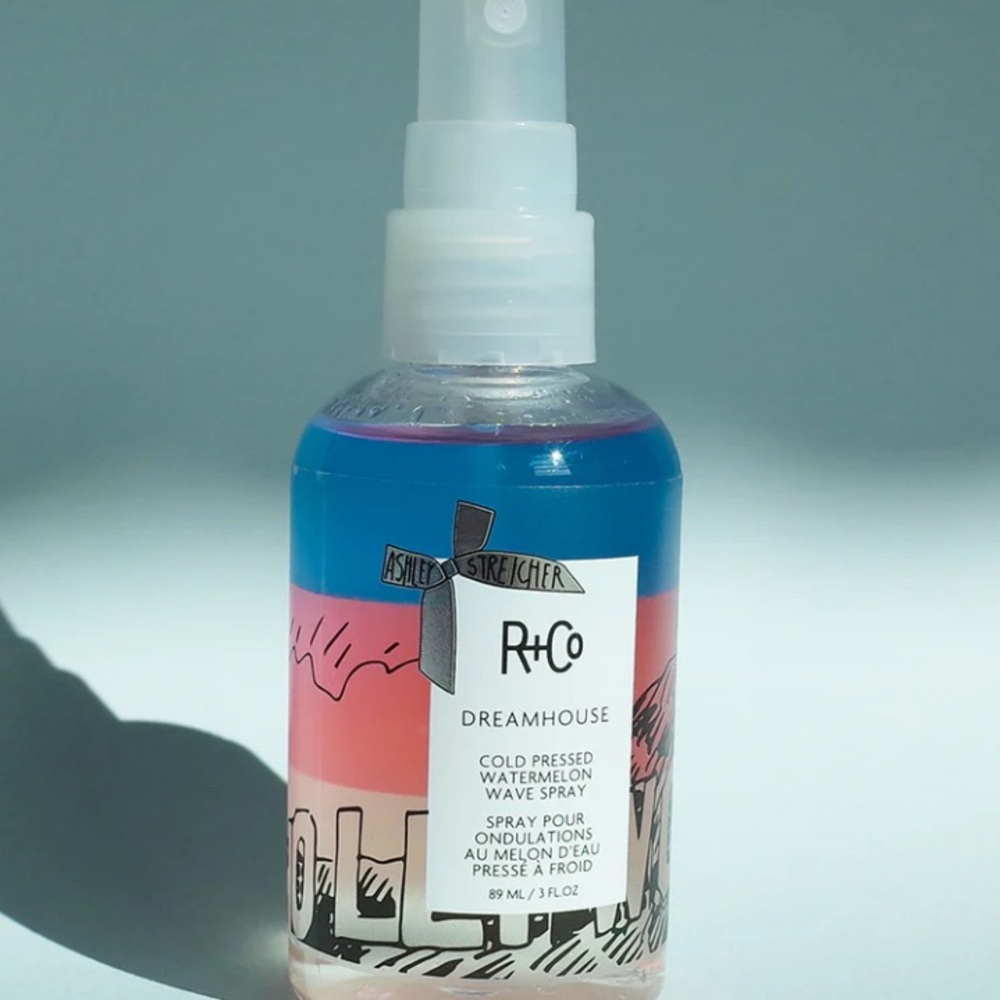 R + co Dreamhouse Cold Pressed Watermelon Wave Spray Styling Mist NWT